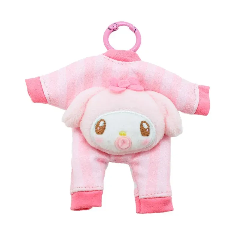 Hello Kitty My Melody Onesie Bag Charm Baby Series veskeanheng