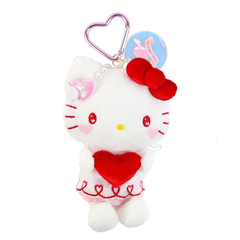 Hello Kitty Bright and Dark Angel Series plysjmaskot nøkkelring Bright