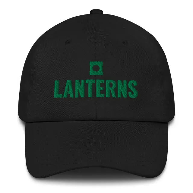 Batman LANTERNS brodert caps one size bomull