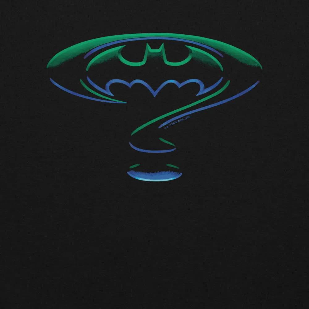Batman Batman Forever Logo crewneck-genser svart og marineblå