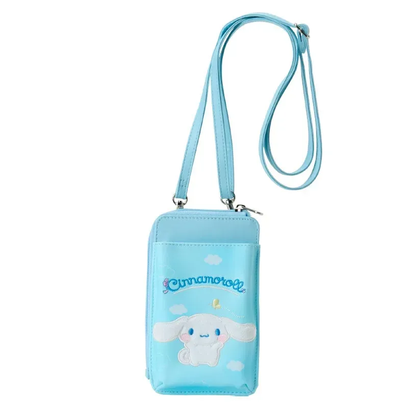 Hello Kitty Cinnamoroll Crossbody Phone Bag skulderveske justerbar