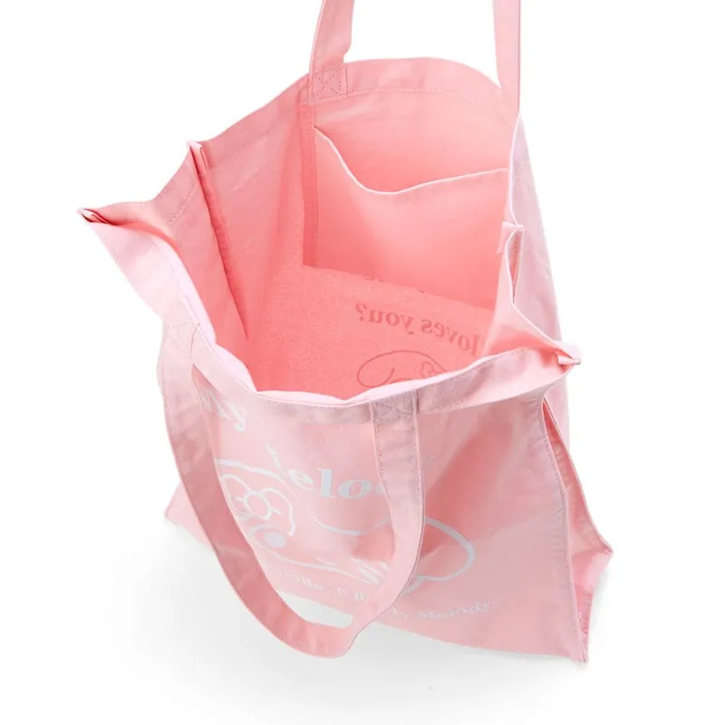 Hello Kitty My Melody Everyday bomullshandlenett med innerlomme