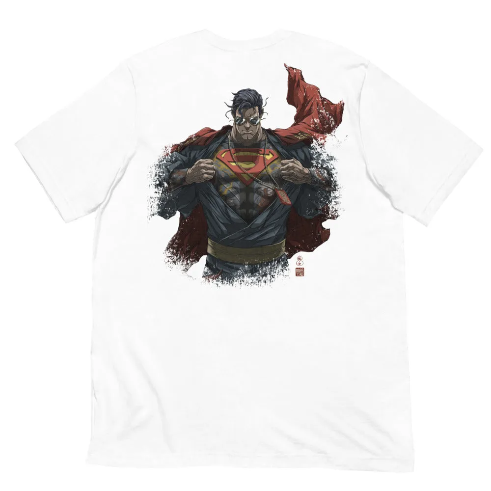 Batman Ninja vs. Yakuza League Batman vs. Superman T-skjorte hvit