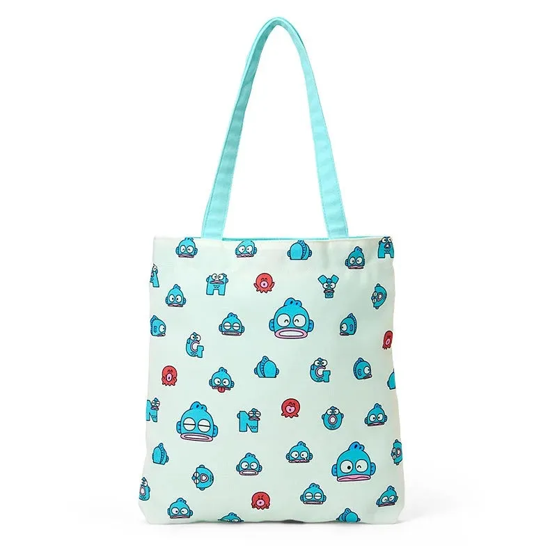 Hello Kitty Funny Faces Hangyodon totebag med magnetlukking