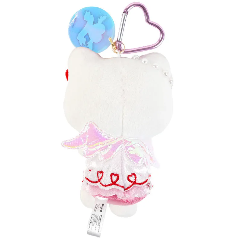 Hello Kitty Bright and Dark Angel Series plysjmaskot nøkkelring Bright