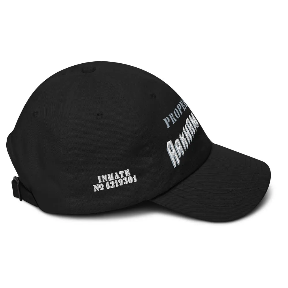 Batman: The Animated Series Arkham Asylum caps svart