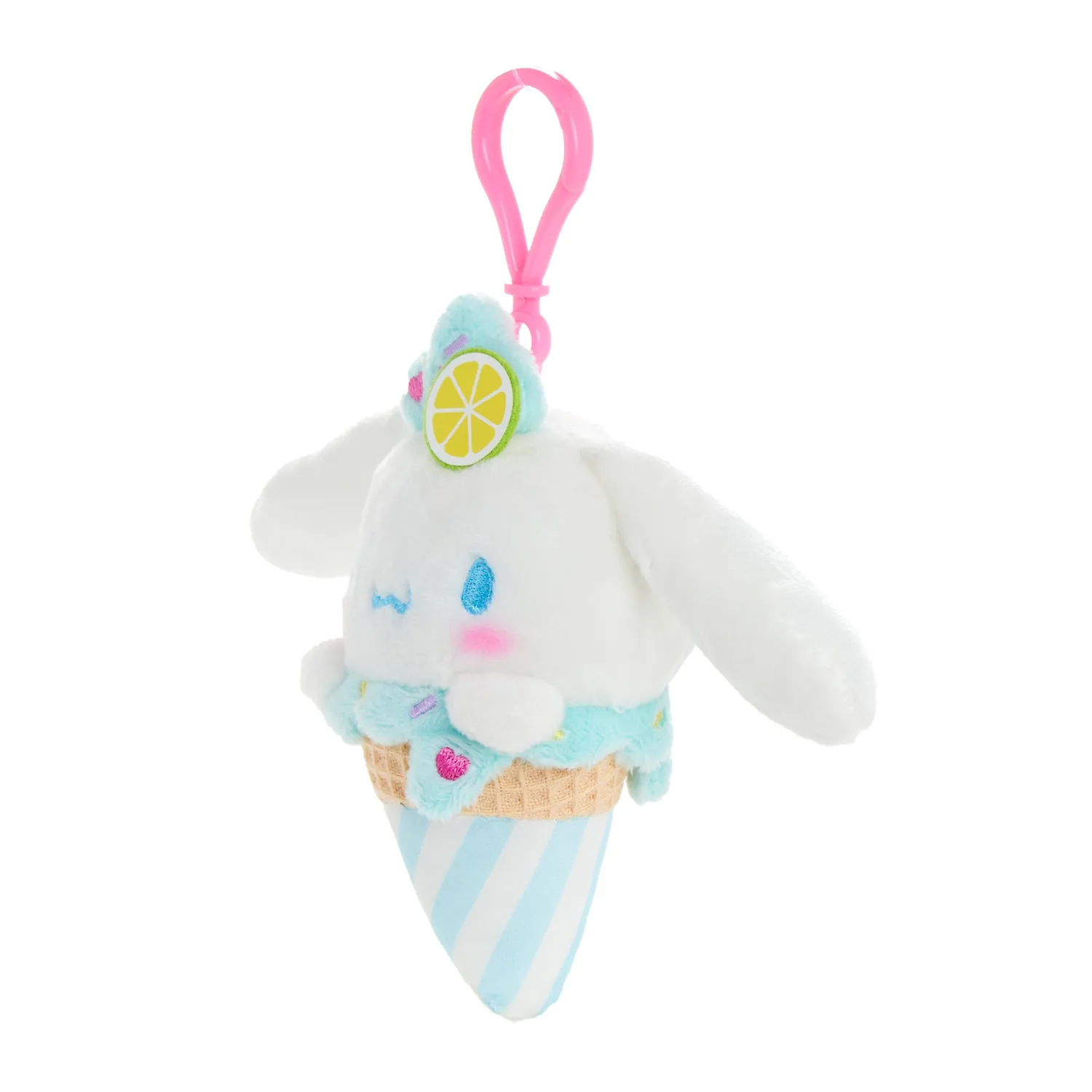 Hello Kitty Ice Cream Treat Cinnamoroll Plush Mascot Clip