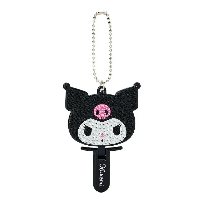 Hello Kitty Kuromi Mini Bling speilanheng med rhinsteiner