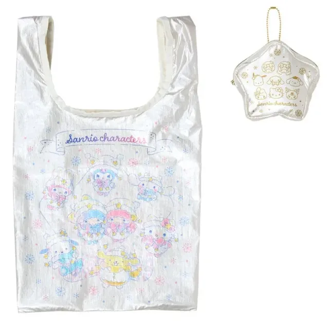 Hello Kitty Twinkle Series Sanrio Characters Reusable Tote Bag handlenett