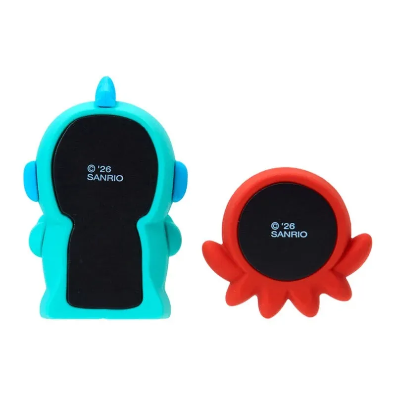 Hello Kitty Funny Faces Hangyodon 2-pk magneter PVC