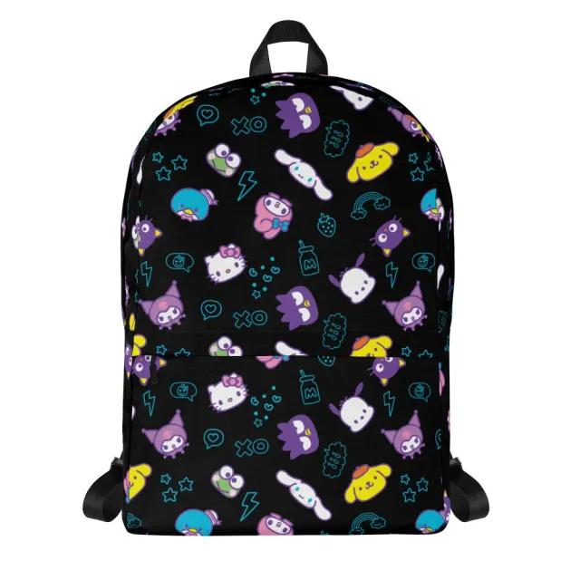 Hello Kitty and Friends Electric Doodle All-over Print ryggsekk