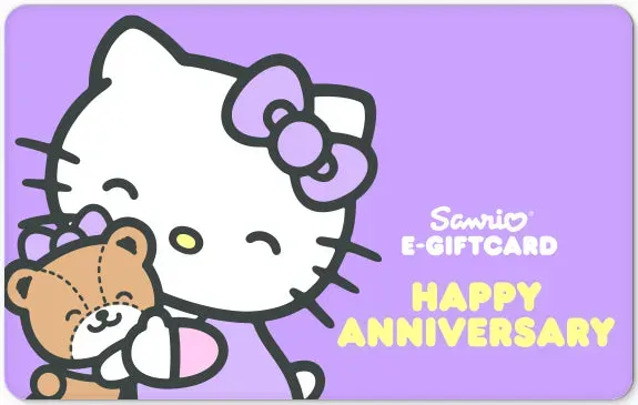 Sanrio Online Happy Anniversary e-gavekort 25 dollar