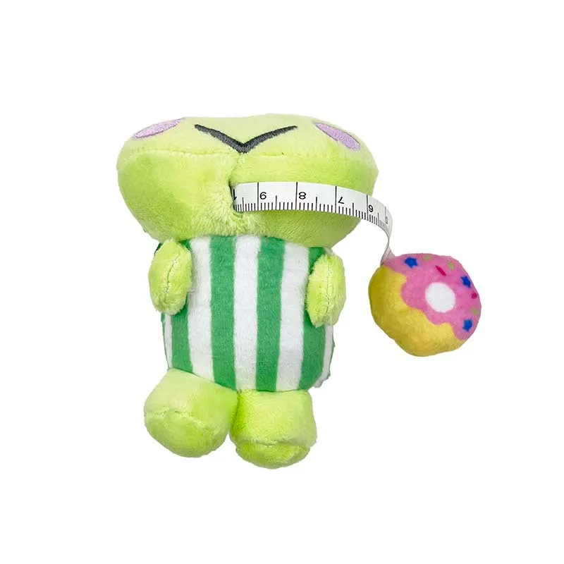 Hello Kitty Keroppi Plush målebånd nøkkelring