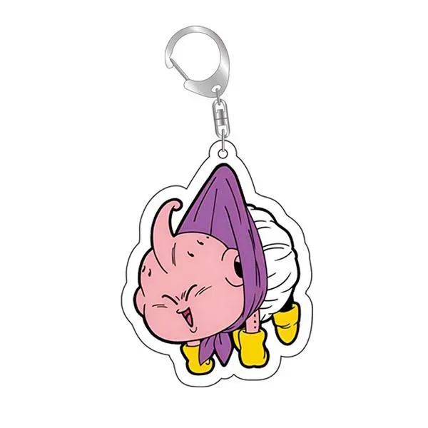 Neo Tokyo Dragon Ball Chibi Majin Buu hengende akrylnøkkelring