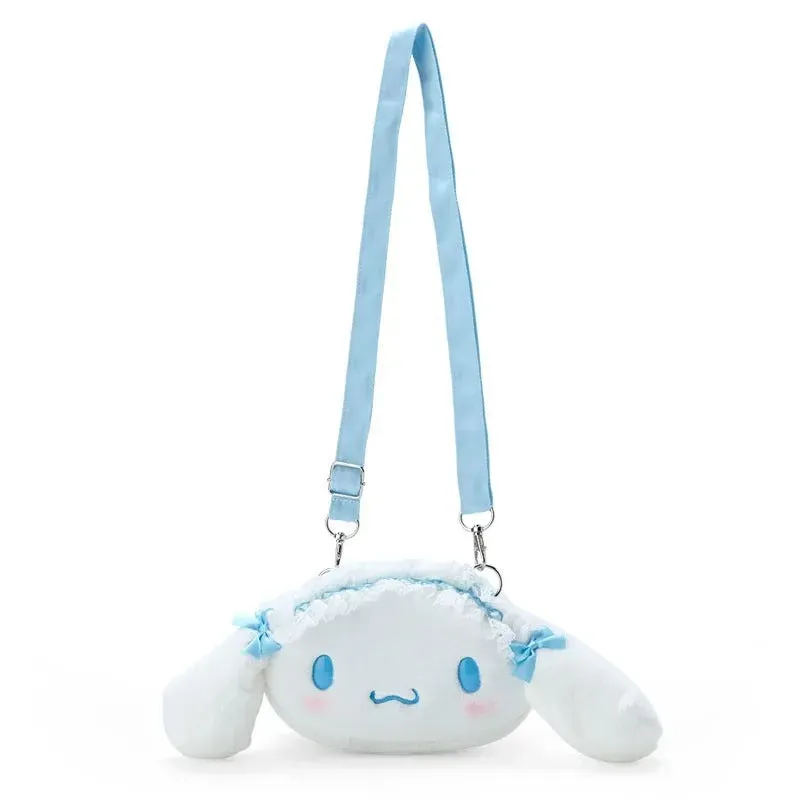 Cinnamoroll Sky Blue Series plysjveske med justerbar stropp