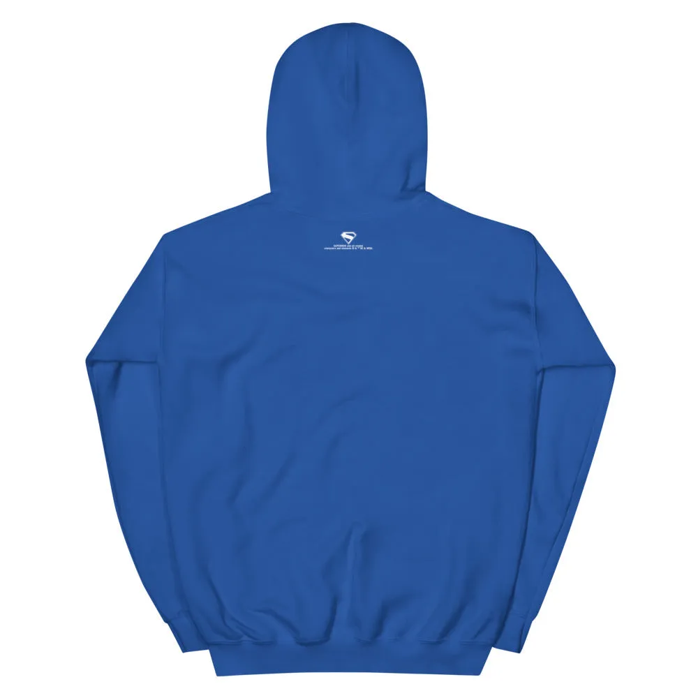 Batman Superman 2025 Hoodie S-Shield hettegenser Royal