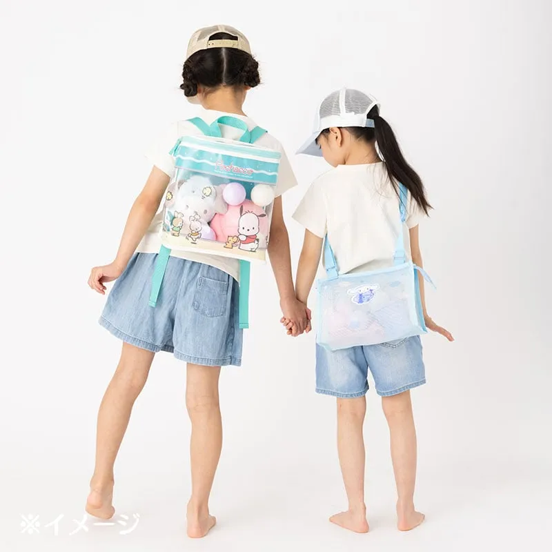 Hello Kitty Cinnamoroll Clear View Kids ryggsekk gjennomsiktig front