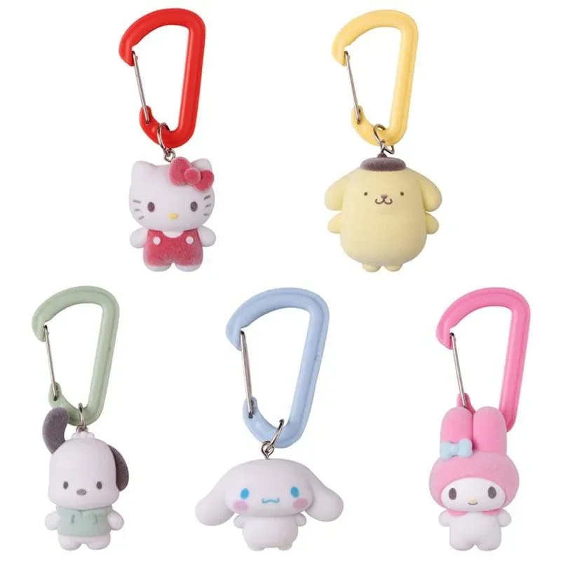 Neo Tokyo Sanrio Colorful Carabiner Mascot Charm Gacha tilfeldig PVC