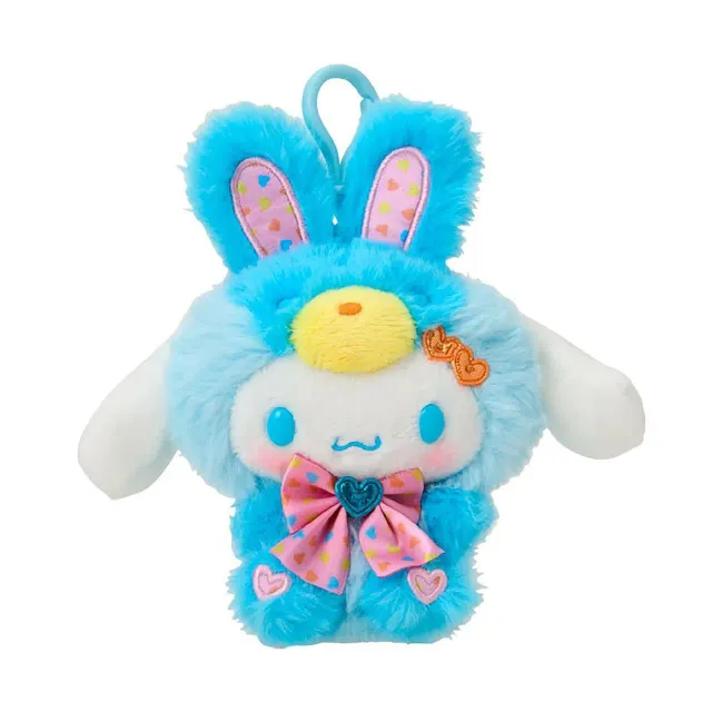 Hello Kitty Spring Bunny Cinnamoroll Keychain Mascot Clip plysjmaskot