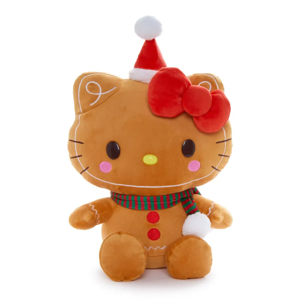 Hello Kitty Holiday Gingerbread Friends kosebamse 12 tommer sittende
