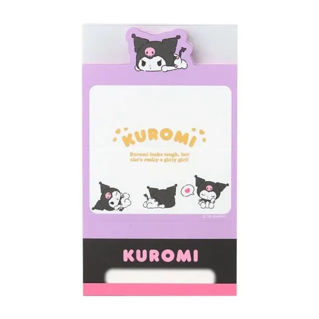 Hello Kitty Strike A Pose Series Kuromi Mini Notes Memo Pad notatblokk 40 ark