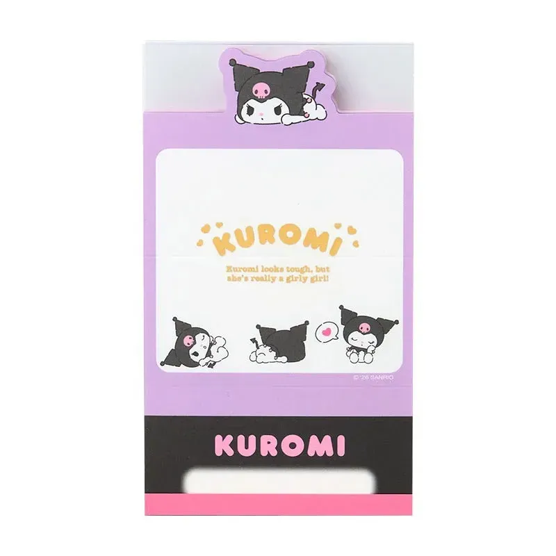 Hello Kitty Strike A Pose Series Kuromi Mini Notes Memo Pad notatblokk 40 ark