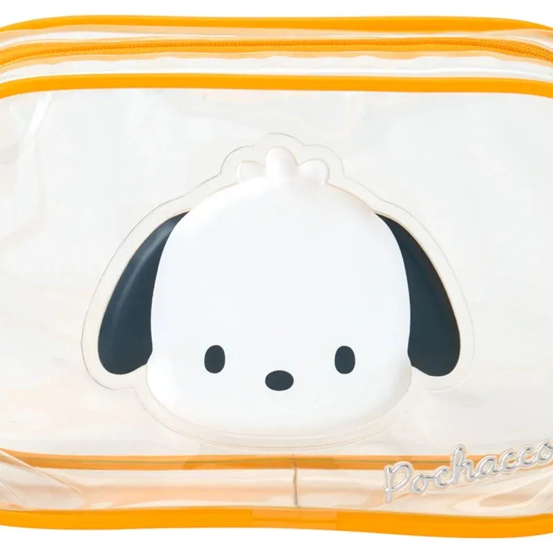 Pochacco Clear Classic glidelåspung gjennomsiktig vannavvisende
