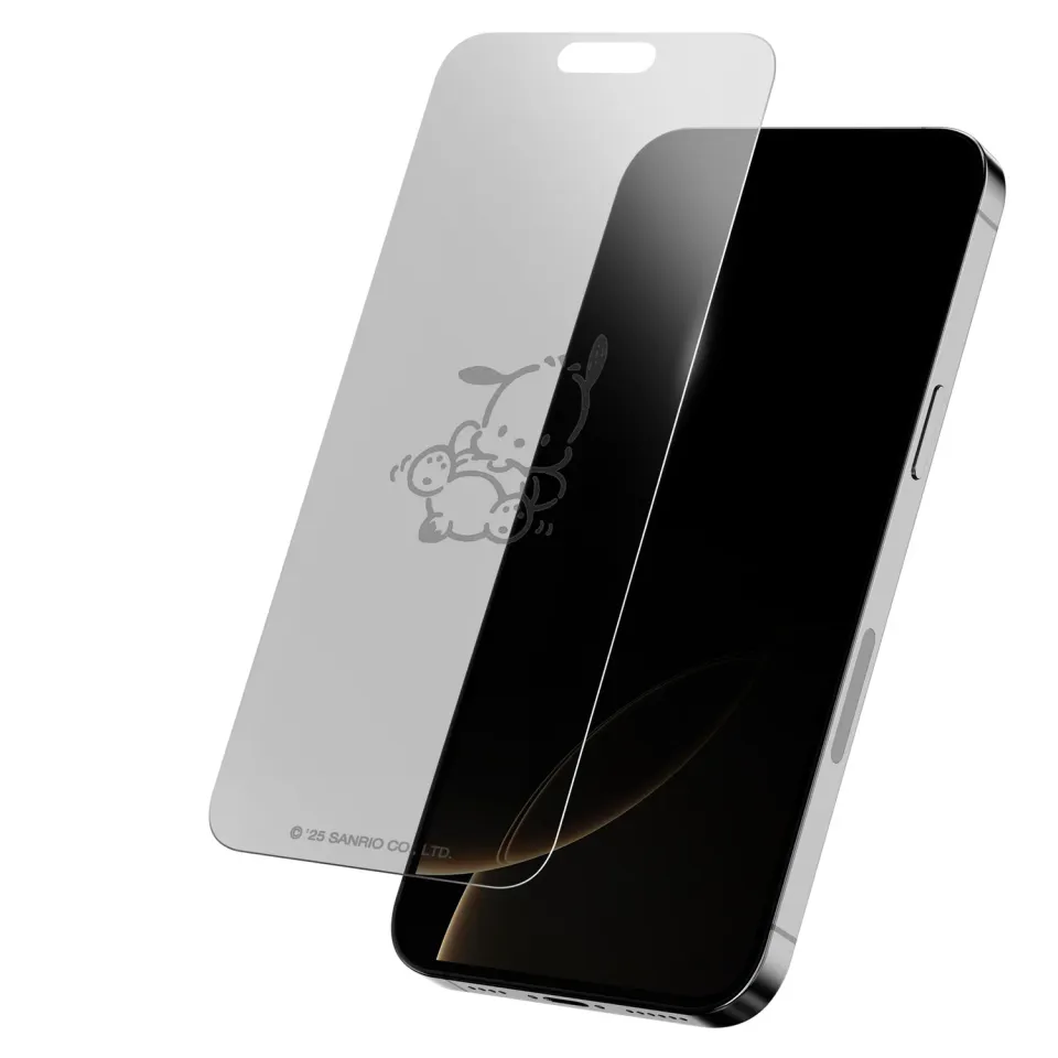 Screen Skinz Pochacco x Screen Skinz Dancing iPhone skjermbeskytter klart glass