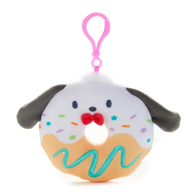 Hello Kitty Mochi Sweets Pochacco Donut kosefigur med klips