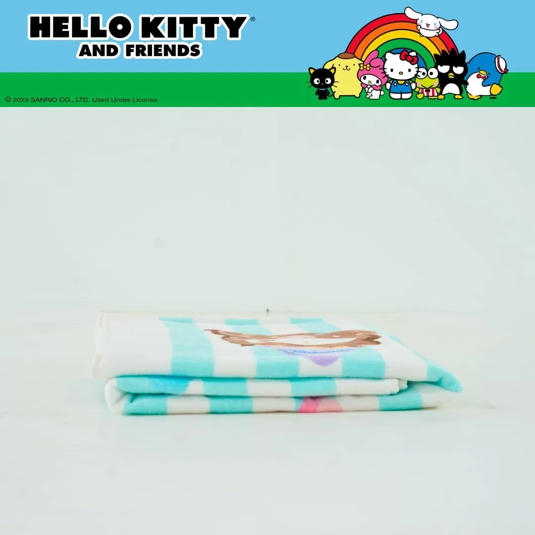 Hello Kitty and Friends strandhåndkle iskrem 152 × 76 cm bomull