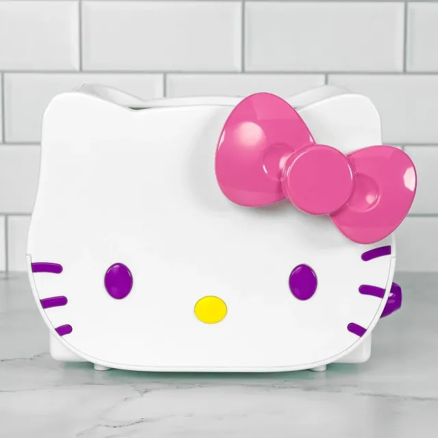 Hello Kitty Deluxe 3D-brødrister med brede spor