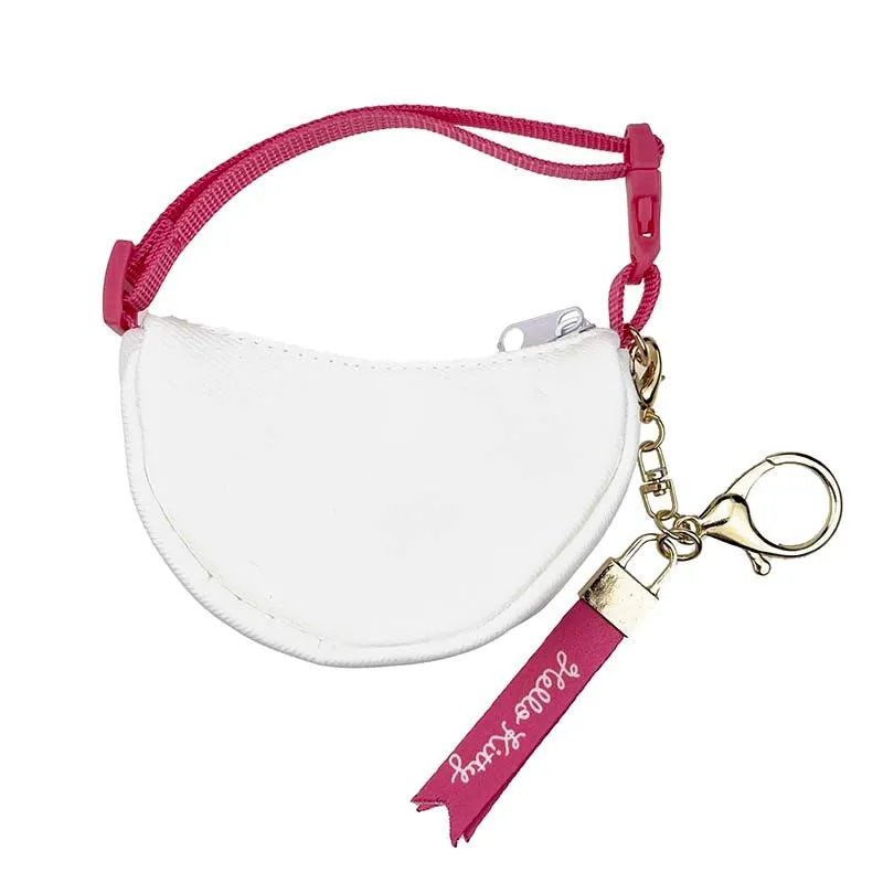Hello Kitty 2-Way Mini Crescent Bag Charm veskeanheng