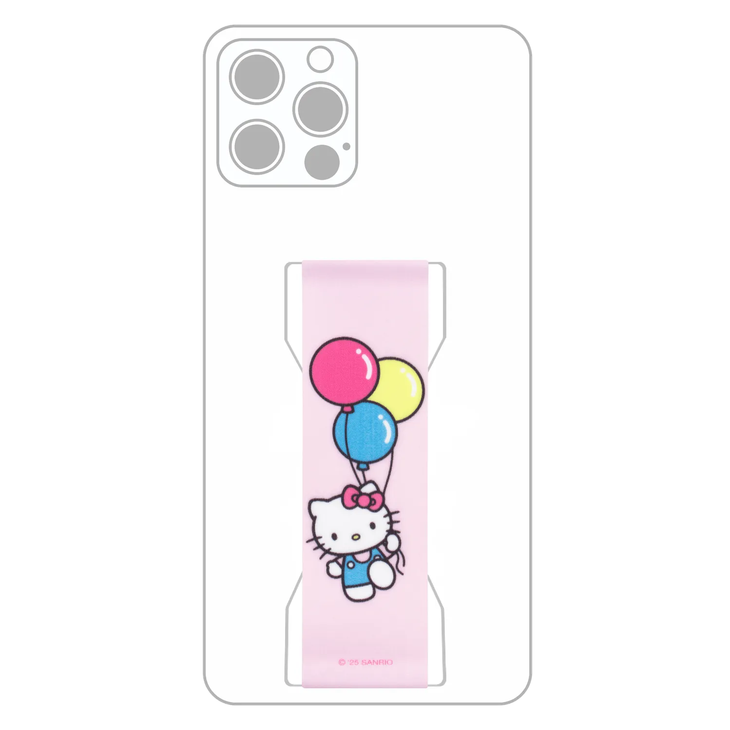 LoveHandle PRO Hello Kitty Balloons mobilstropp i silikon