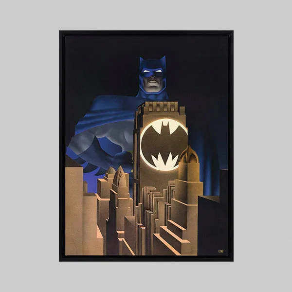 Batman: The Dark Knight Returns Giclée-trykk på lerret, innrammet 17 × 25 tommer