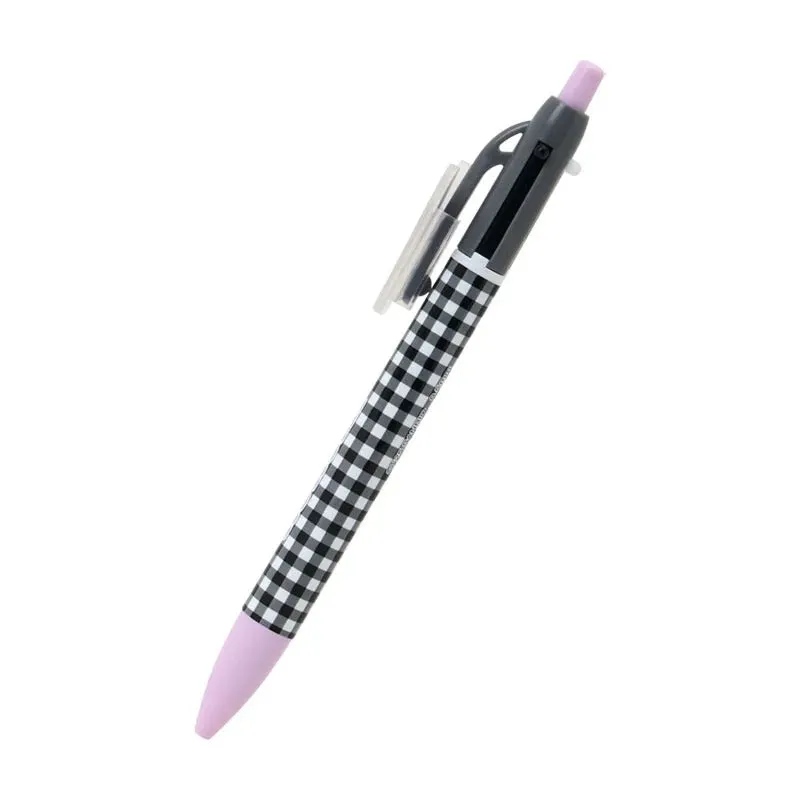Hello Kitty Kuromi 2-Color Gingham penn 0,5 mm svart rød