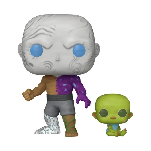 Superman 2025 Metamorpho with Baby Joey Funko Pop vinylfigur