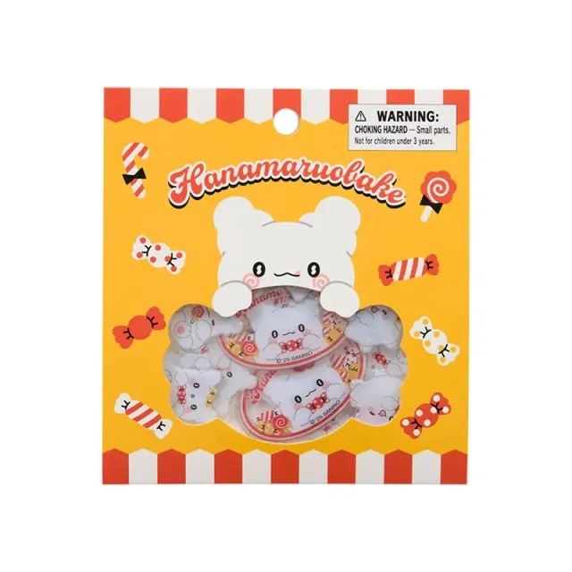 Hello Kitty I Love Sweets Hanamaruobake 24-pc Mini Sticker Set klistremerker