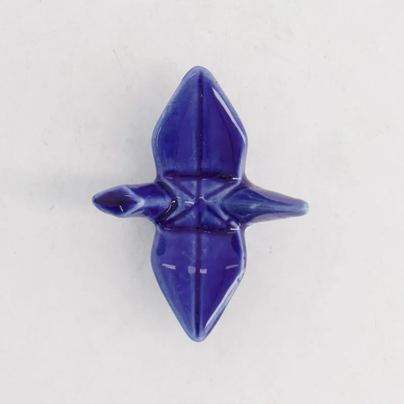 Neo Tokyo Chopstick Rest Dark Blue Crane spisepinnestøtte 5 cm porselen