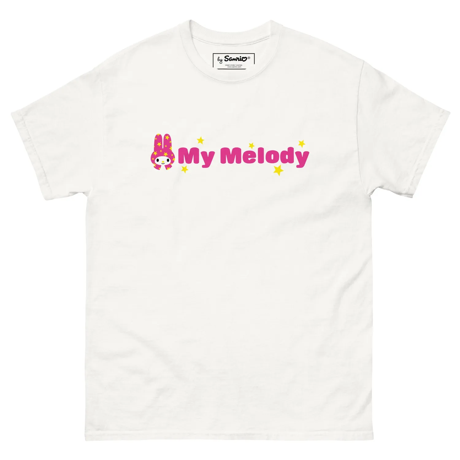 Hello Kitty My Melody Starstruck Logo Tee T-skjorte svart
