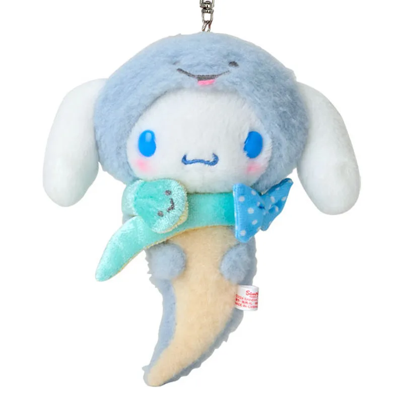 Hello Kitty Cinnamoroll 2025 Lucky Zodiac plysj nøkkelring slange
