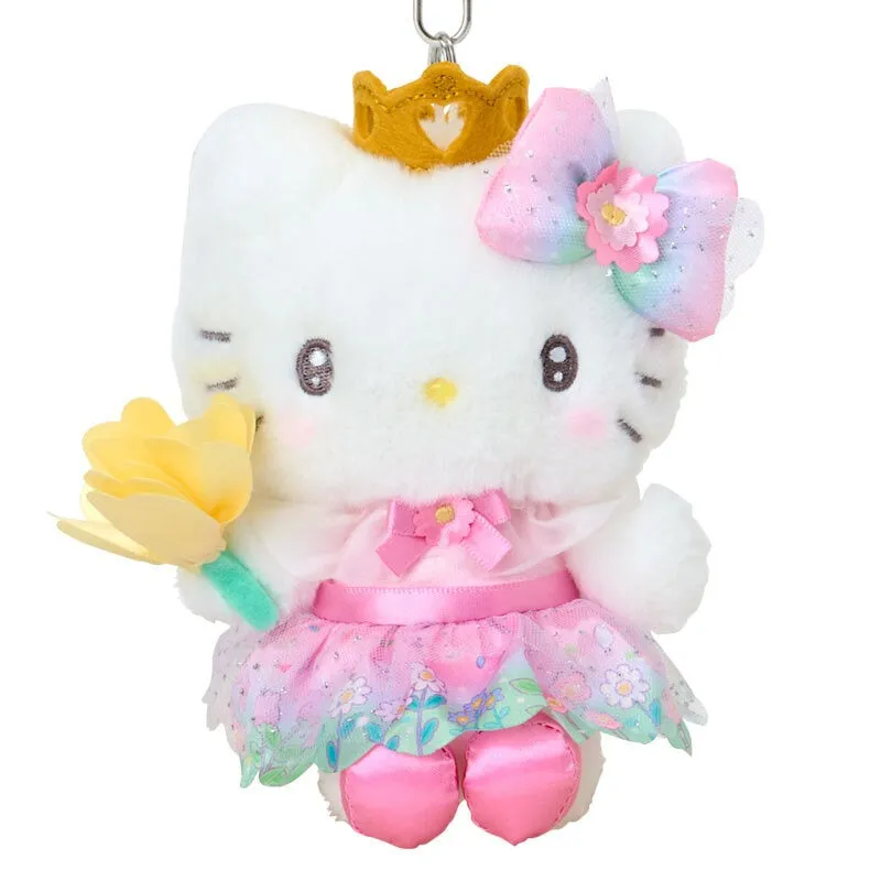 Hello Kitty Everyone is the Star Plush Mascot-nøkkelring 5"