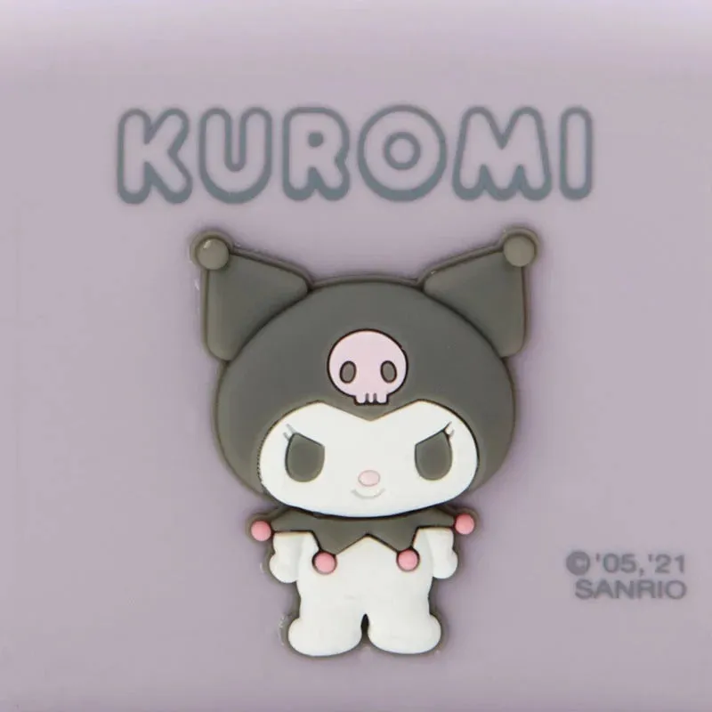 Hello Kitty Kuromi Mini silikonpung med karabinkrok