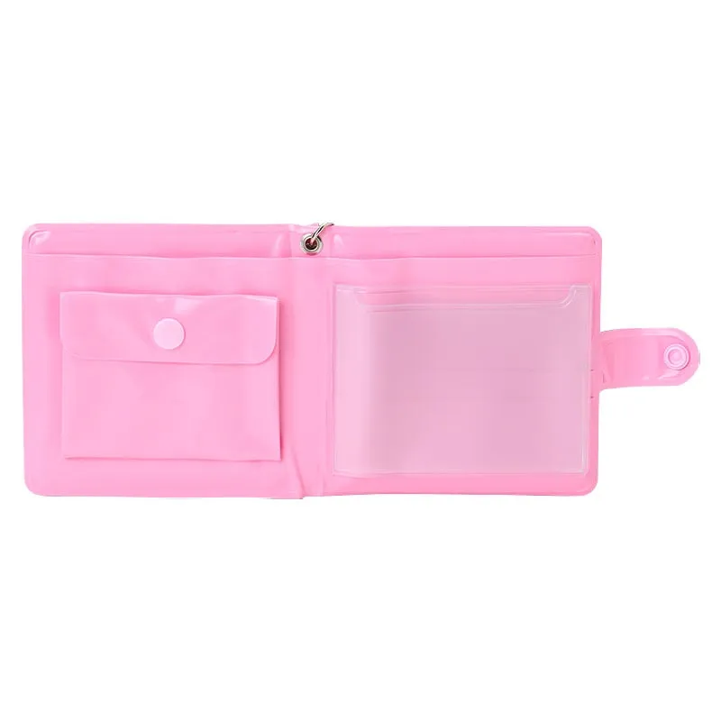 Hello Kitty I Love Hello Kitty Pink Vinyl Snap lommebok rosa