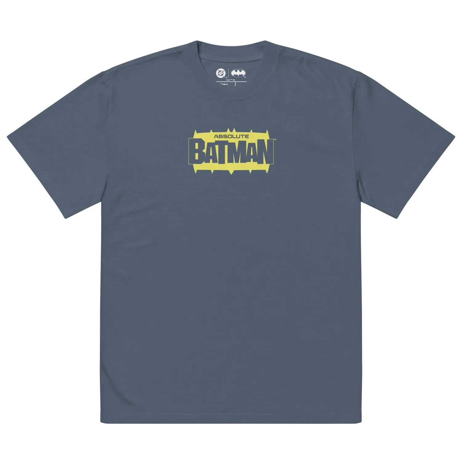 Batman Absolute Batman T-skjorte Dark Knight S–3XL oversized