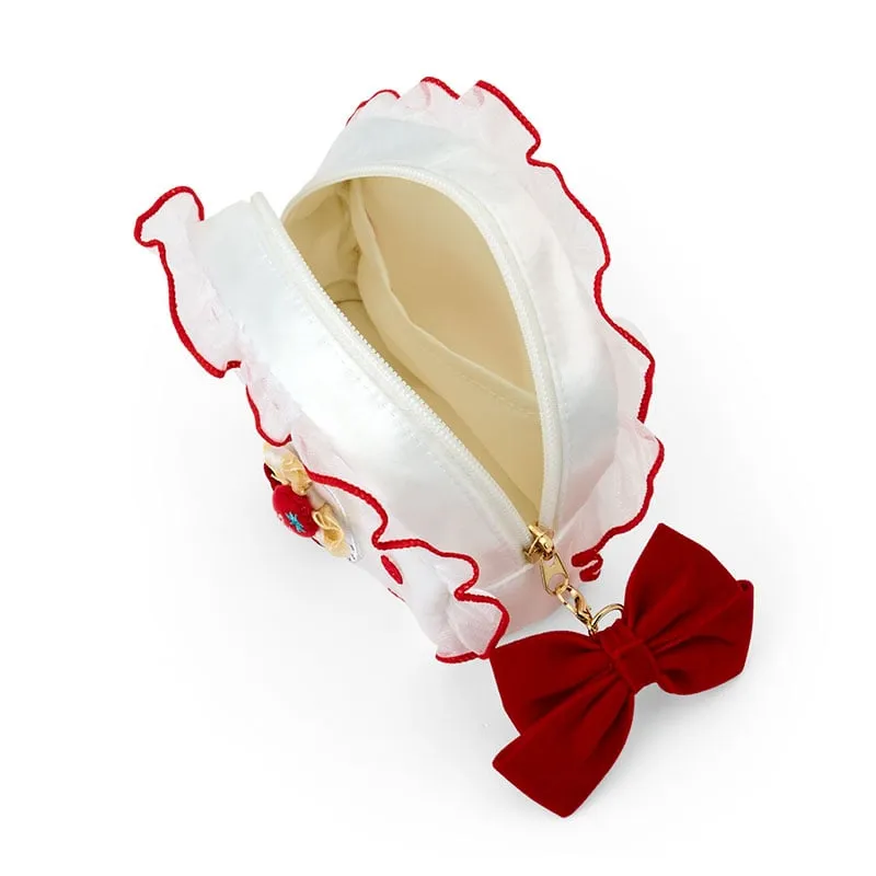 Hello Kitty Sweet Shortcake Mini Zipper Pouch minipung med sløyfe