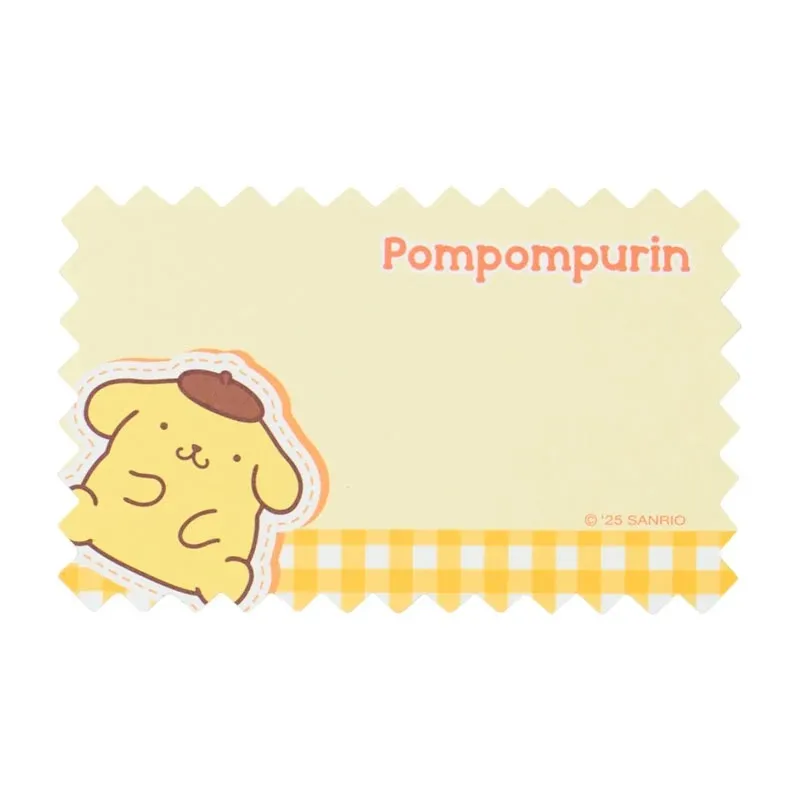 Pompompurin Gingham mini-memoark 30 ark med etui