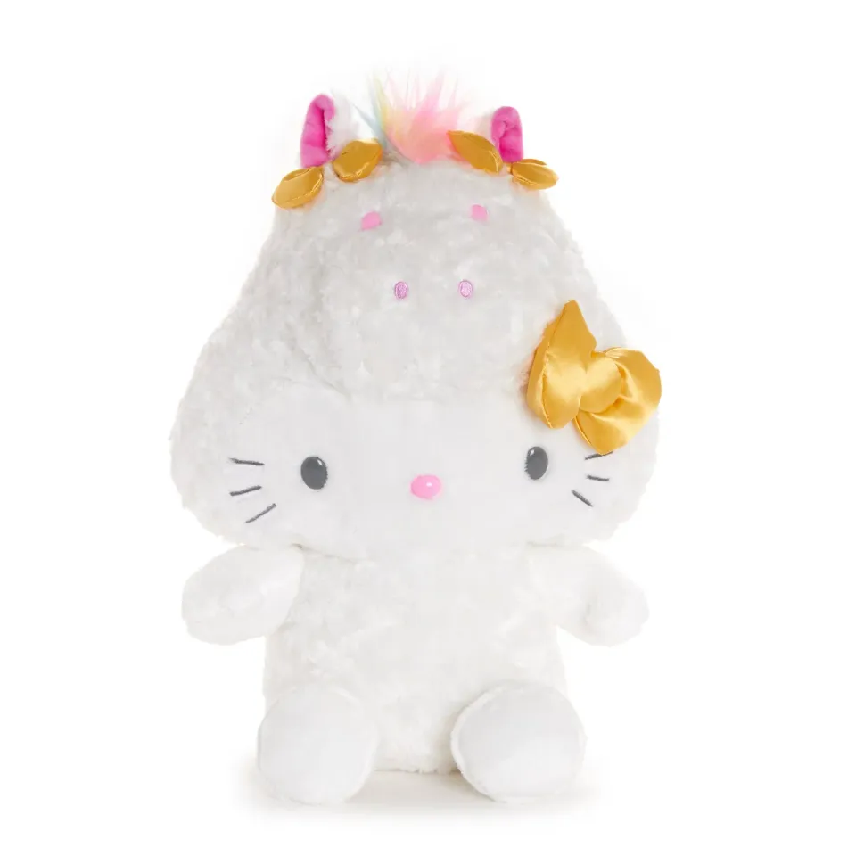 Hello Kitty Year of the Horse plysjbamse 12 tommer regnbue