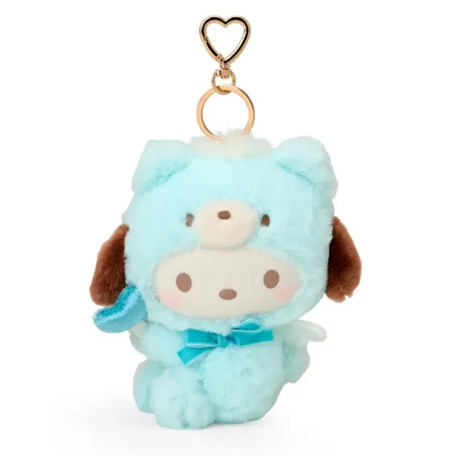 Hello Kitty Angel Teddy Bear Pochacco bamse nøkkelring