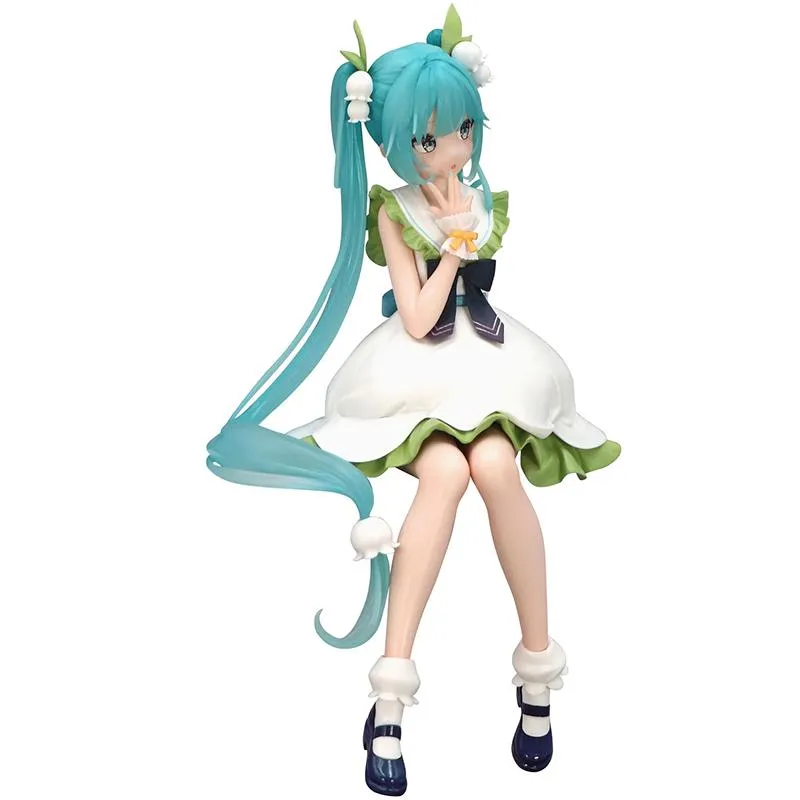 Neo Tokyo Vocaloid Hatsune Miku Noodle Stopper-figur Lily of the Valley 14 cm