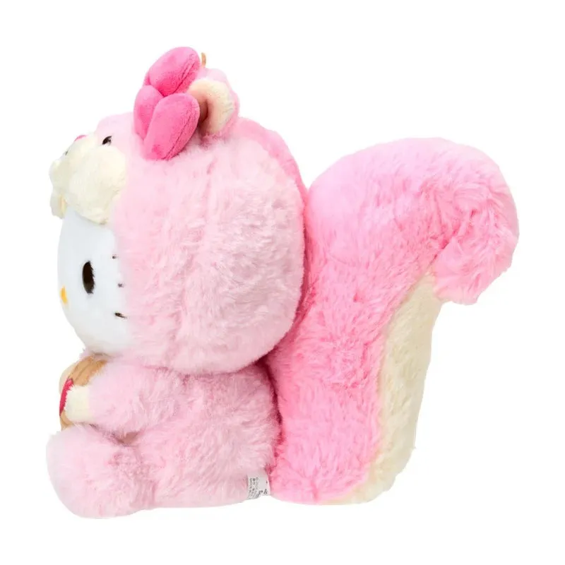 Hello Kitty Fluffy Squirrel Series 8" Plush kosedyr ekorn 20 cm